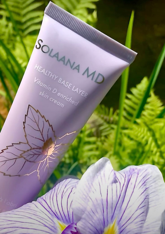 Solaana MD Healthy Base Layer Best Pre Sunscreen Nourishing Vitamin D Moisturizer